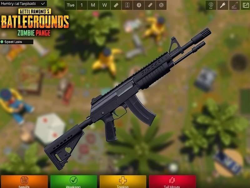 PUBG Zombie Rampage weapon customization